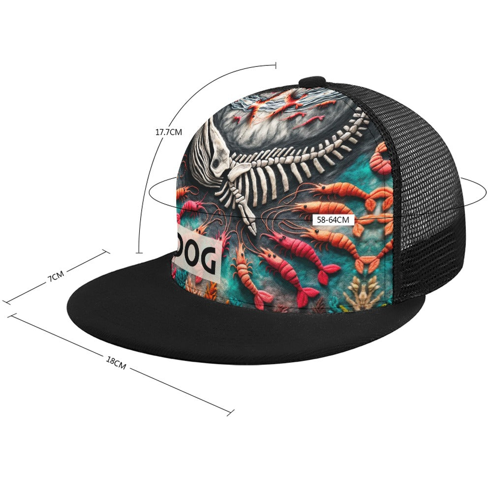 Bottom Feeders Design Hat by PIGDOG * ball Cap flat bill Trucker