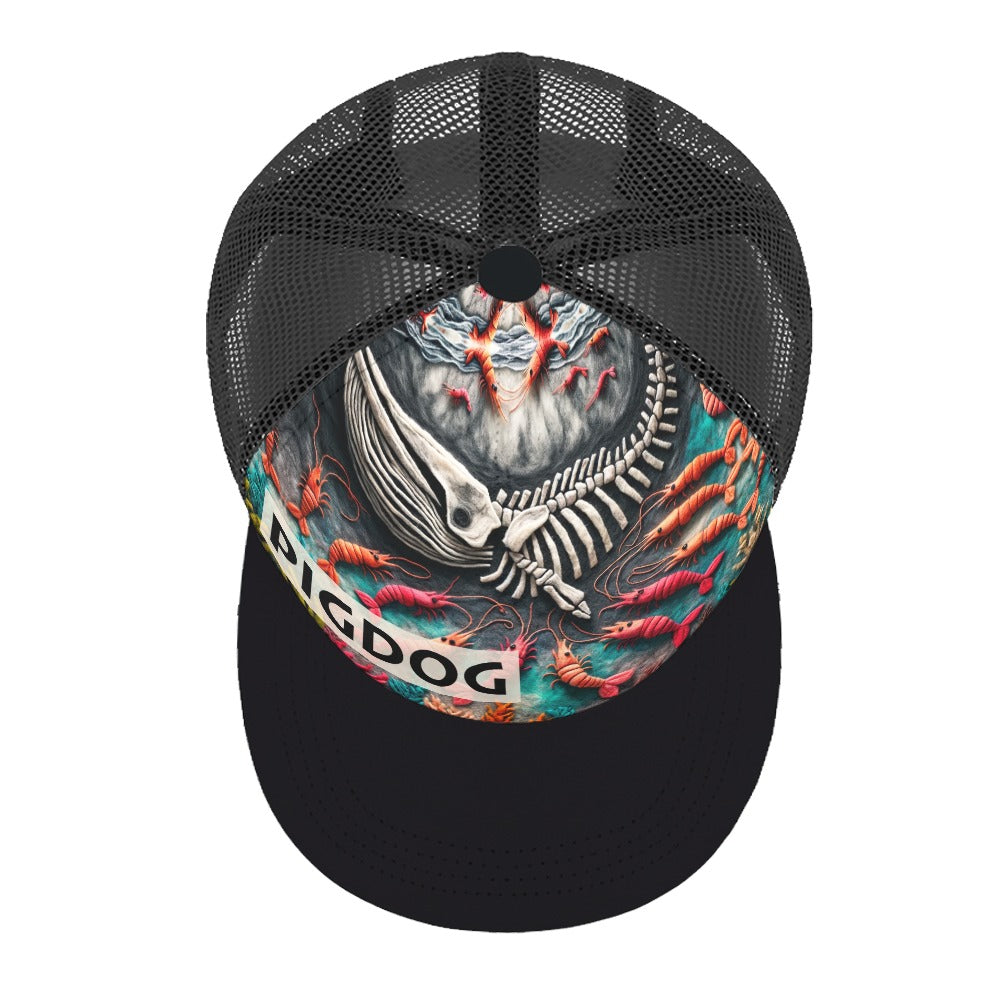 Bottom Feeders Design Hat by PIGDOG * ball Cap flat bill Trucker