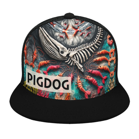 Bottom Feeders Design Hat by PIGDOG * ball Cap flat bill Trucker