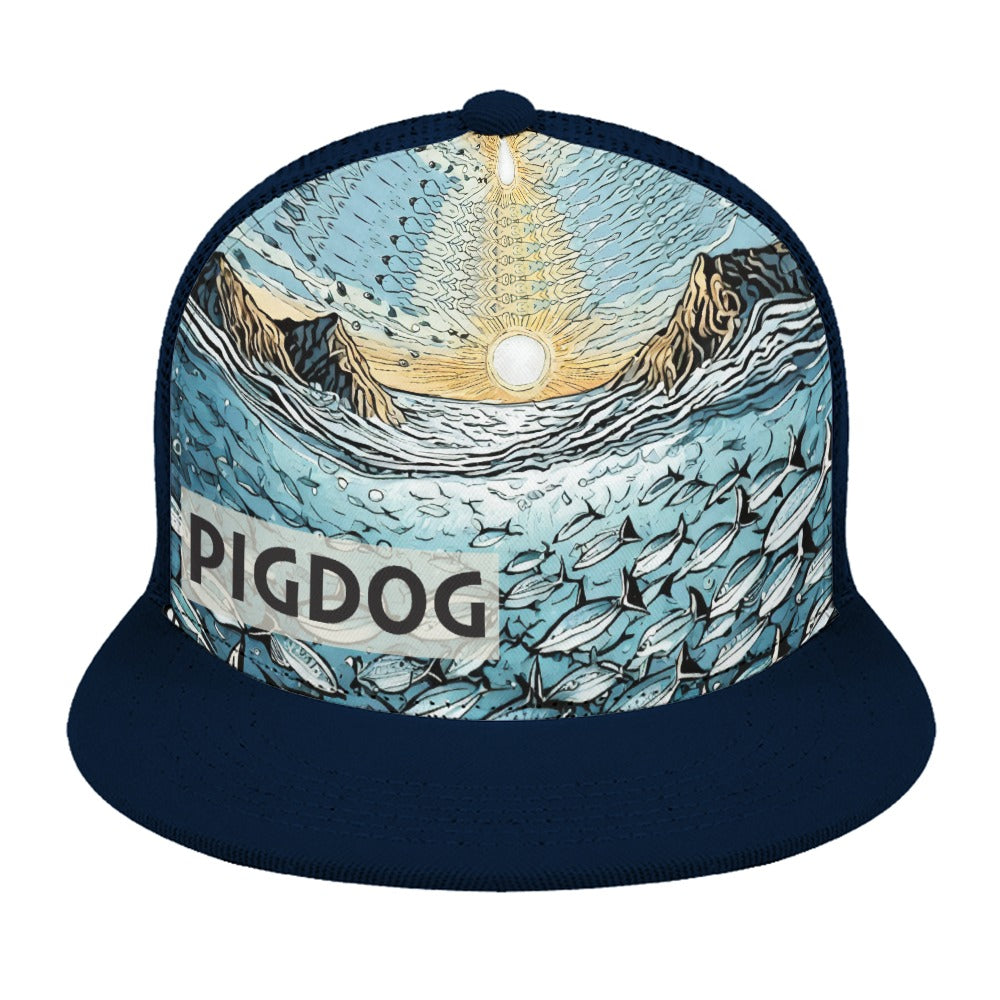 Mokolua Islands Design by PIGDOG * Ball Cap flat bill Trucker