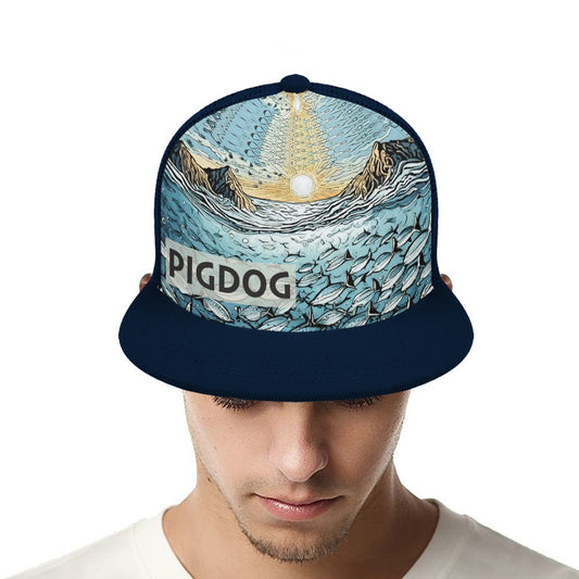 Mokolua Islands Design by PIGDOG * Ball Cap flat bill Trucker