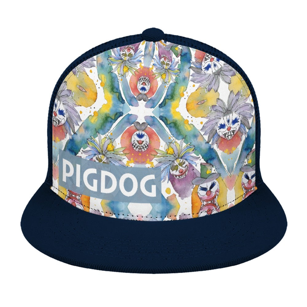 Clown Design Hat by PIGDOG * Baseball Cap flat bill